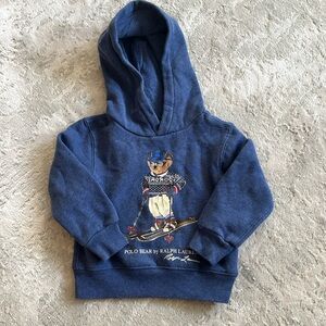 Ralph lauren teddy bear sweatshirt size 3! Super chic and warm